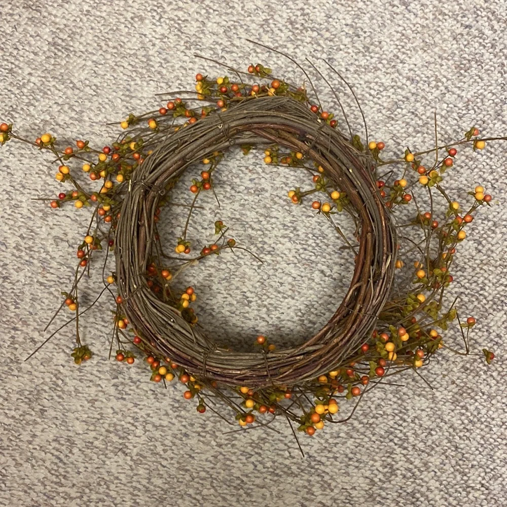 Grapevine Autumn Wreath